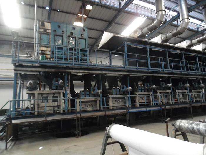Used BENNINGER Indigo slasher dyeing line