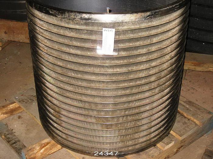 Used Voith VOITH 20 Voith Model 20 Pressure Screen Basket With .008 Slots #24347