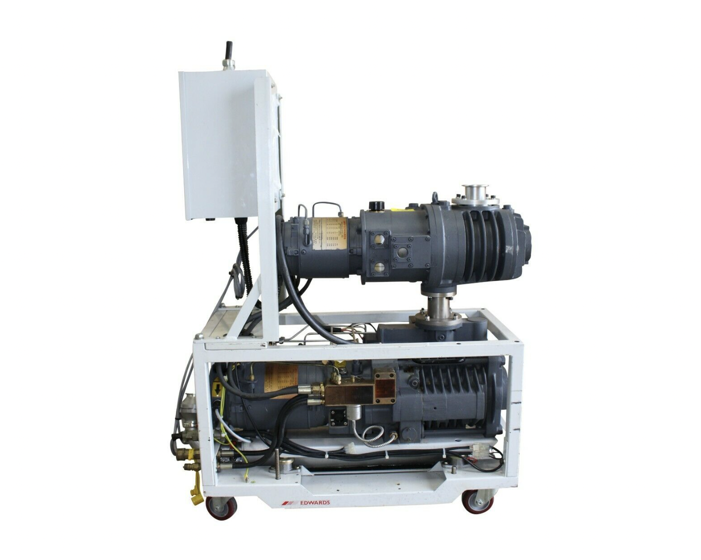 Used EDWARDS WATER COOLER MOTOR D 112M AND D 90L WITH HOFFMAN CONTROL UNIT