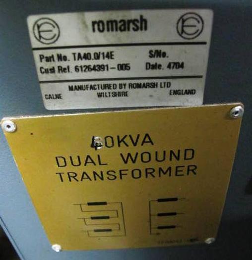 Gebraucht Trafo ROMARSH TA40.0/14E (40 kVA)