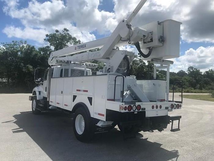 Used HiRanger TCX-55 60ft Bucket Boom on 2008 International 7300 60ft Extended Cab Utility Truck - C54796