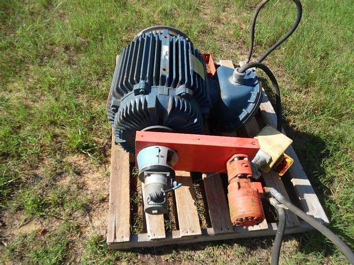 Used 2007 New Electric Motor 3 phase 460 volt