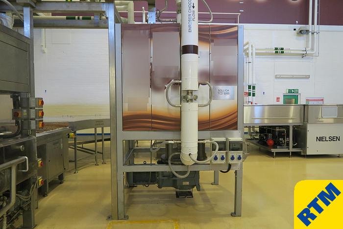 Used Enrobing Line, Cooling Tunnels & Temperers