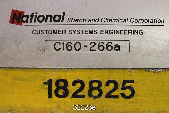 Used National Starch C160-266A Cationic Starch Cooking System #32223