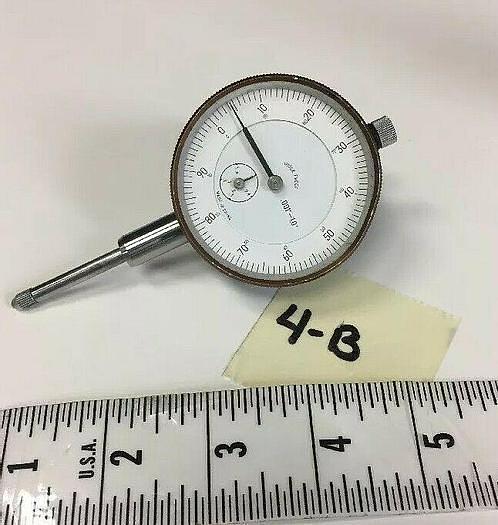 Used Shock Proof Dial Indicator Gauge 0-1.0" .001 " Made In China *Warranty*