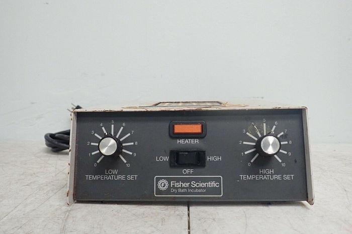 Used Fisher Scientific 11-718 Dry Bath Incubator