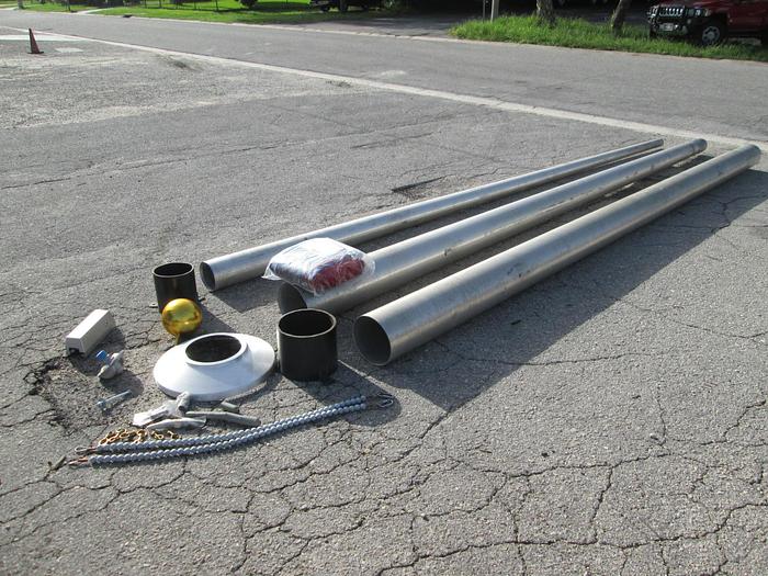 Used 55' Flag Pole and Flag
