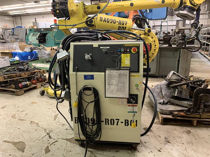 Used FANUC M900iA/400L 6 AXIS CNC ROBOT WITH R30iA CONTROLLER 400KG X 3625mm HIGH REACH