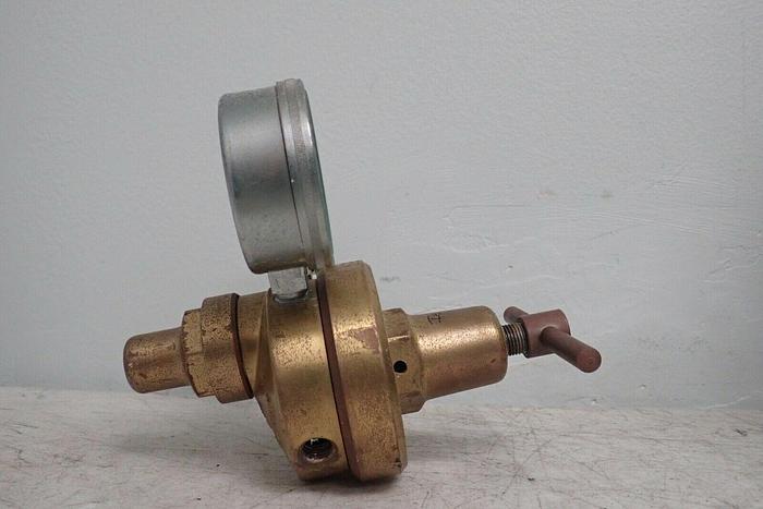 Used Matheson 9-350 Regulator with 2 Gauges 63-3133 & 63-3142