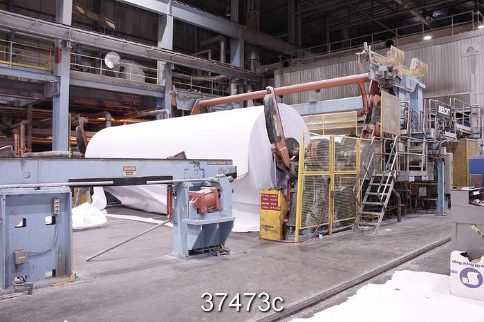 Used Beloit Horizontal Track Reel, 358.5" Trim #37473