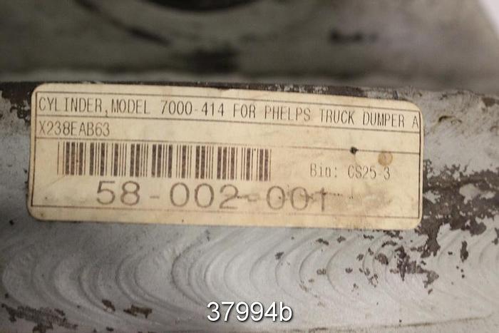 Used Phelps 7000-414 Truck Dump Hydraulic Cylinder #37994