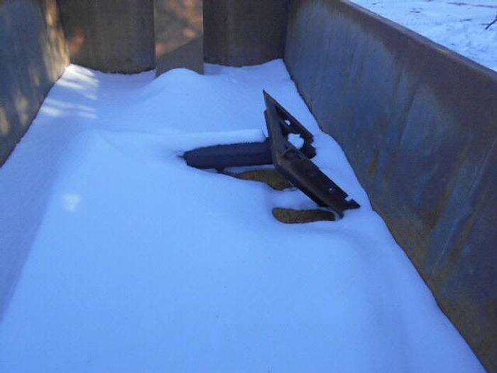 Used 2000 Heil 14ft Gravel Box- Stock #: 8017