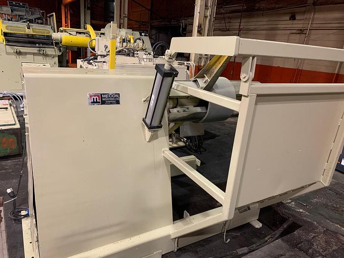 Used 48" Mecon Powered Uncoiler