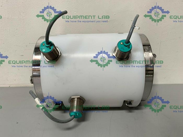 Used Millipore K400-130BT Chromatography Column w/ 3/4" & 1/2" Sanitary Fittings