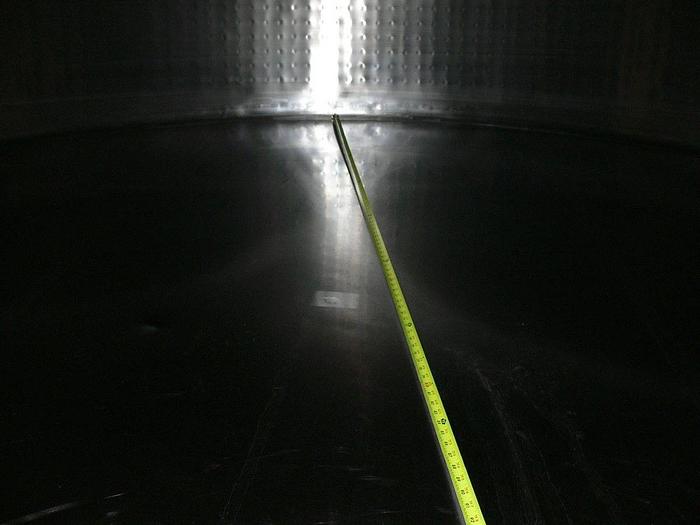 Used 40000 Gallon Stainless Steel Jacketed Tank w/ Agitator Spray Ball