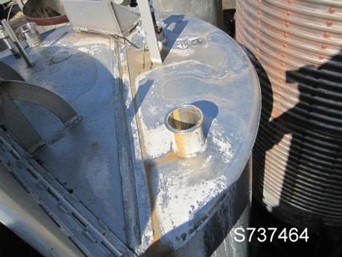 Used Tank, 650 Gallon, S/st, 4' x 87", No Nameplate #S737464