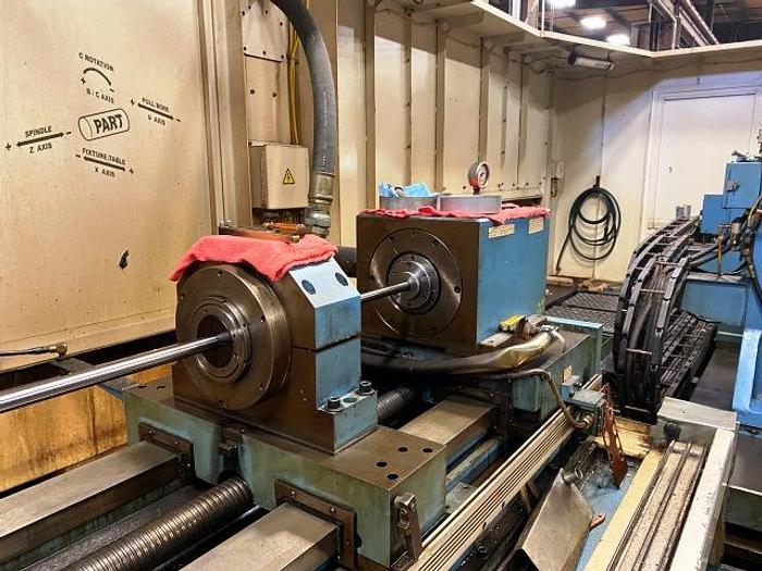 Used DeHoff 3" x 120" CNC Deep Hole Gundrill