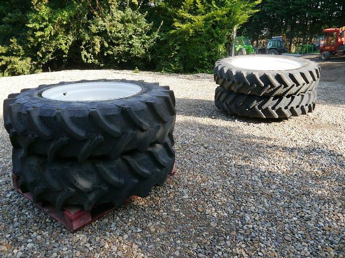 Used Set of New Holland Row Crop Wheels and Tyres