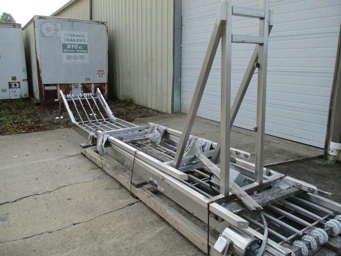 Used Kleenline Conveyor; 30"W; Infeed Incline
