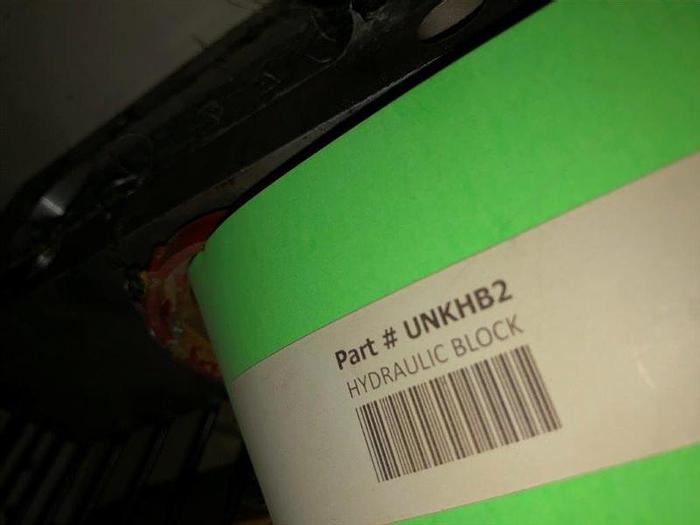 Used Hydraulic Block - UNKHB2