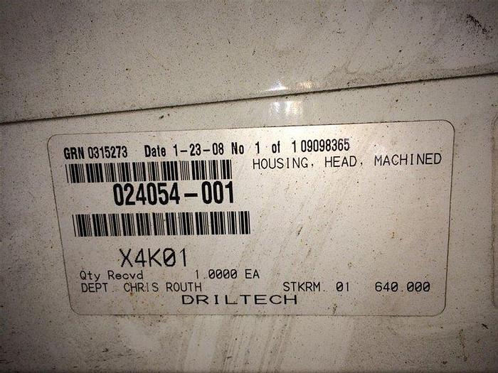 Sandvik D25k-T25k Series Top Head Power Housing 024054-001