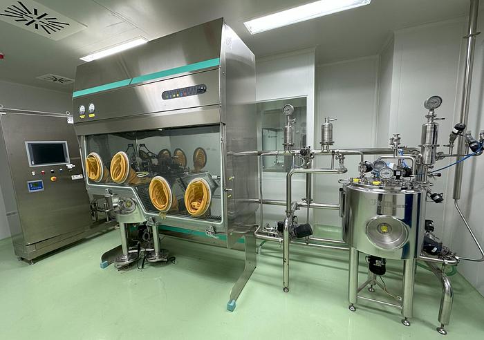 Used 2013 Steriline complete Vial Filling & Packaging Line – In 'As New' condition - Installed but UNUSED RA-V
