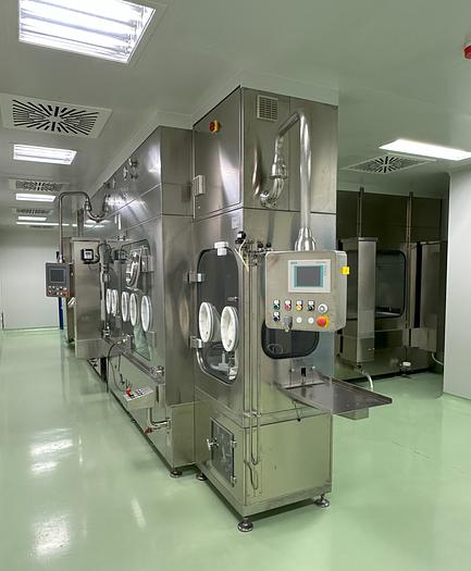 Used 2013 Steriline complete Vial Filling & Packaging Line – In 'As New' condition - Installed but UNUSED RA-V