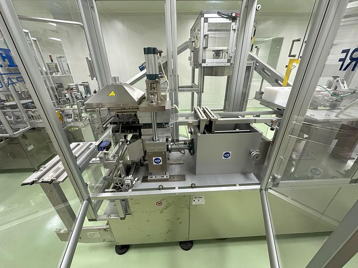 Used 2013 Groninger complete Syringe Filling & Packaging Line – In 'As New' condition - Installed but UNUSED DFVN 2005, WFM100, LFI, MWU010, MA 100S, SMKEB 3000