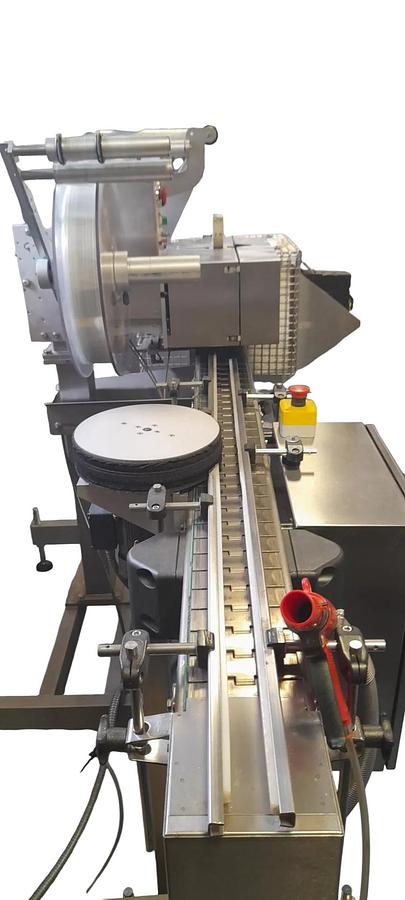 Used Turpins Packaging Sleevit Lite 60 Sleeve Applicator with Shrink Tunnel