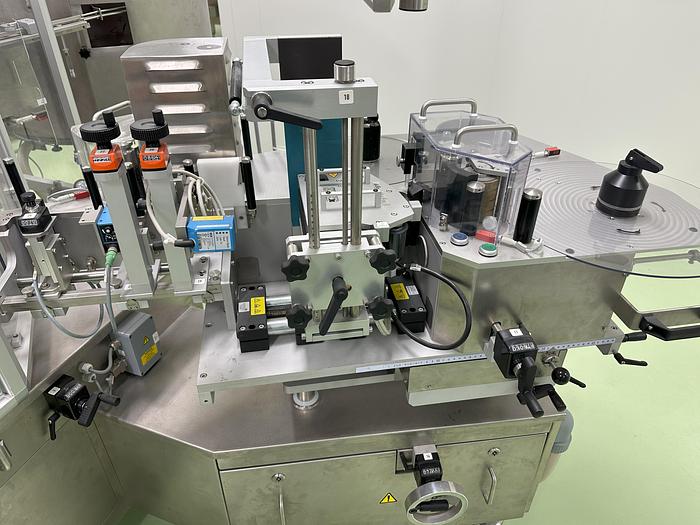 Used 2013 Groninger complete Syringe Filling & Packaging Line – In 'As New' condition - Installed but UNUSED DFVN 2005, WFM100, LFI, MWU010, MA 100S, SMKEB 3000