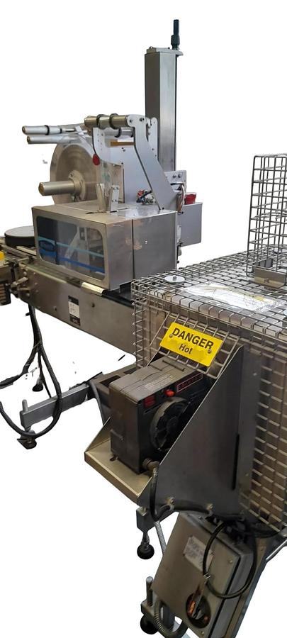 Used Turpins Packaging Sleevit Lite 60 Sleeve Applicator with Shrink Tunnel