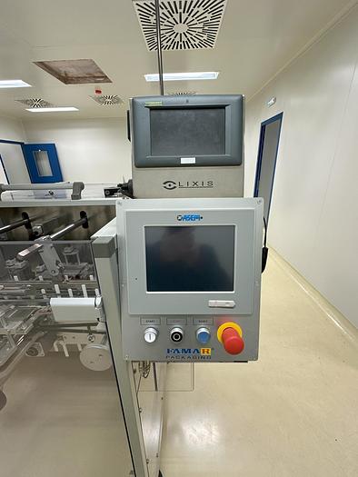 Used 2013 Steriline complete Vial Filling & Packaging Line – In 'As New' condition - Installed but UNUSED RA-V