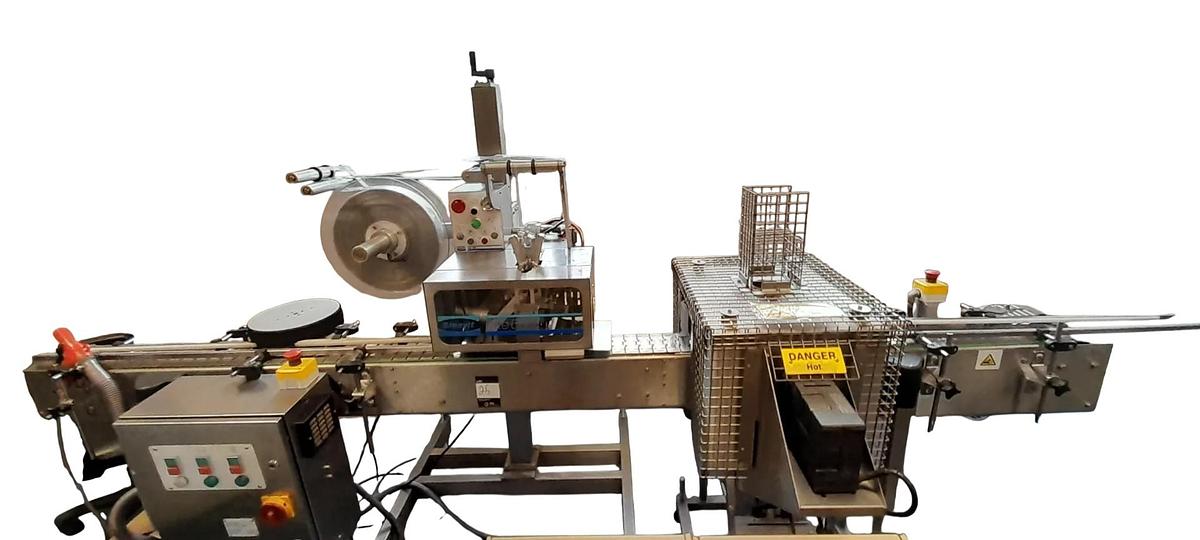 Used Turpins Packaging Sleevit Lite 60 Sleeve Applicator with Shrink Tunnel