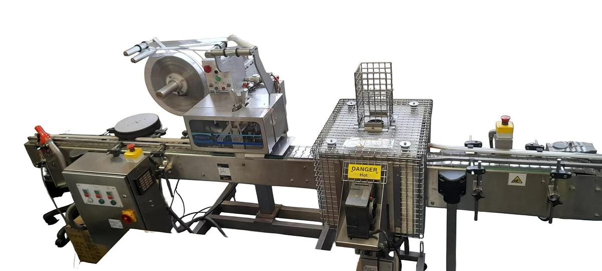 Used Turpins Packaging Sleevit Lite 60 Sleeve Applicator with Shrink Tunnel