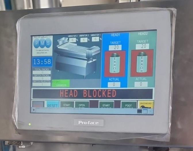 Used Swiftpack Automatic Tablet Counting Line Swiftpack 16 channel twin (32 channel) Automatic Tablet Counters