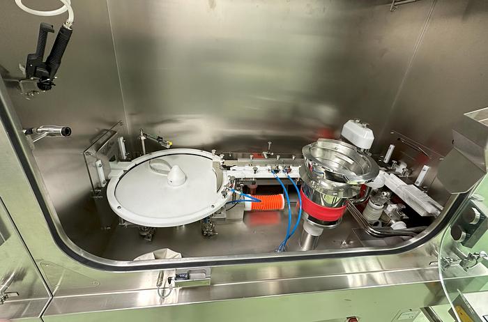 Used 2013 Steriline complete Vial Filling & Packaging Line – In 'As New' condition - Installed but UNUSED RA-V