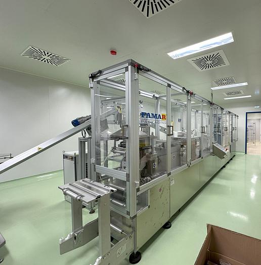 Used 2013 Groninger complete Syringe Filling & Packaging Line – In 'As New' condition - Installed but UNUSED DFVN 2005, WFM100, LFI, MWU010, MA 100S, SMKEB 3000