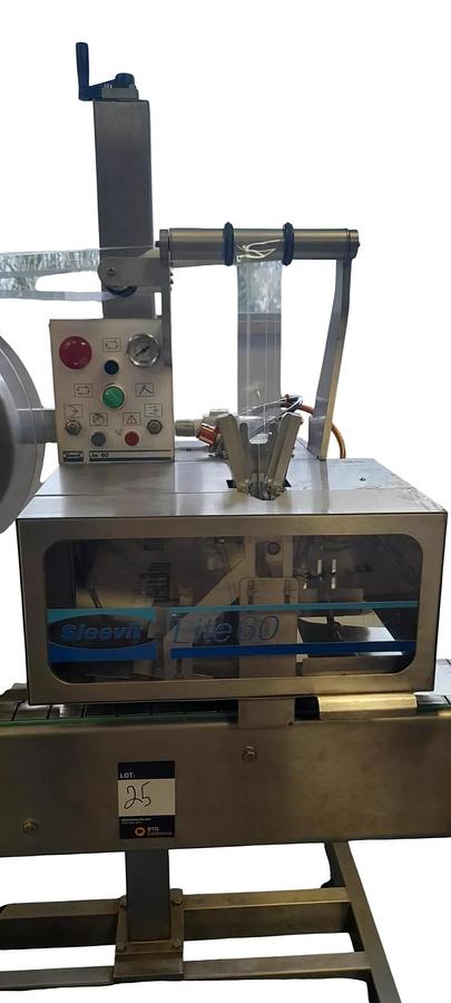 Used Turpins Packaging Sleevit Lite 60 Sleeve Applicator with Shrink Tunnel