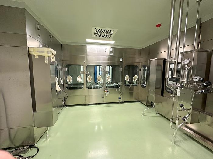 Used 2013 Steriline complete Vial Filling & Packaging Line – In 'As New' condition - Installed but UNUSED RA-V