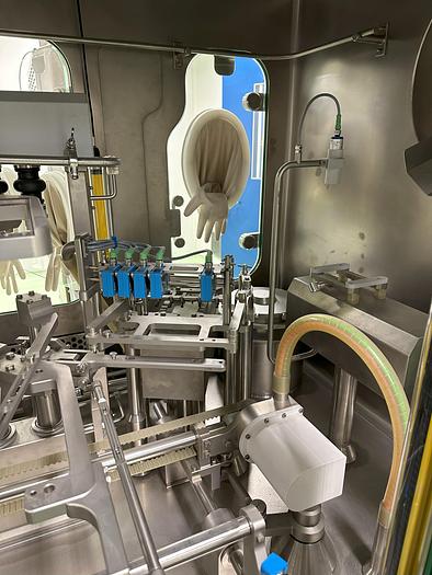 Used 2013 Groninger complete Syringe Filling & Packaging Line – In 'As New' condition - Installed but UNUSED DFVN 2005, WFM100, LFI, MWU010, MA 100S, SMKEB 3000