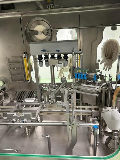 Used 2013 Groninger complete Syringe Filling & Packaging Line – In 'As New' condition - Installed but UNUSED DFVN 2005, WFM100, LFI, MWU010, MA 100S, SMKEB 3000