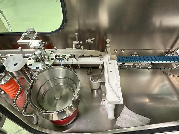Used 2013 Steriline complete Vial Filling & Packaging Line – In 'As New' condition - Installed but UNUSED RA-V