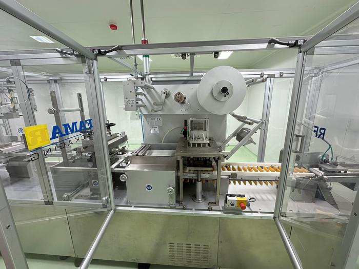 Used 2013 Groninger complete Syringe Filling & Packaging Line – In 'As New' condition - Installed but UNUSED DFVN 2005, WFM100, LFI, MWU010, MA 100S, SMKEB 3000