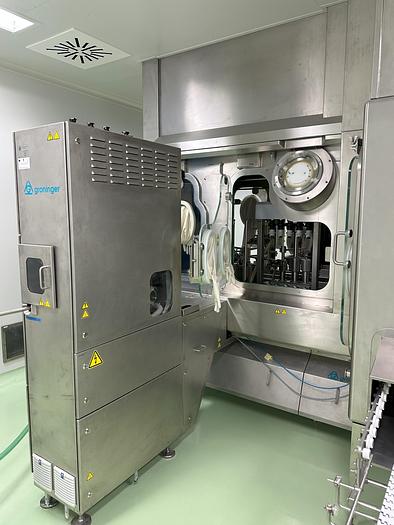 Used 2013 Groninger complete Syringe Filling & Packaging Line – In 'As New' condition - Installed but UNUSED DFVN 2005, WFM100, LFI, MWU010, MA 100S, SMKEB 3000