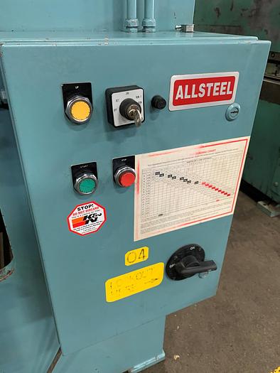 Used 35 TON X 6' ALLSTEEL HYDRAULIC PRES BRAKE