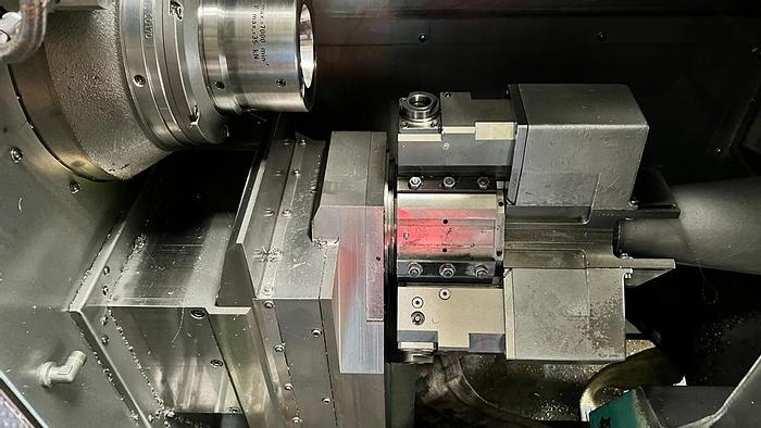 Used Tokarka INDEX ABC CNC z podajnikiem pręta