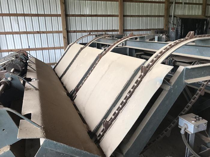 Used Corley Automated Lumber Stacking & De-Sticking Line