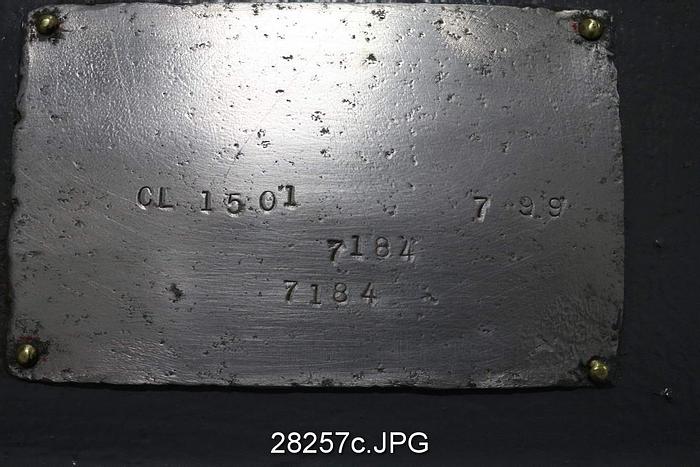 Used Nash CL1501 Vacuum Pump #28257