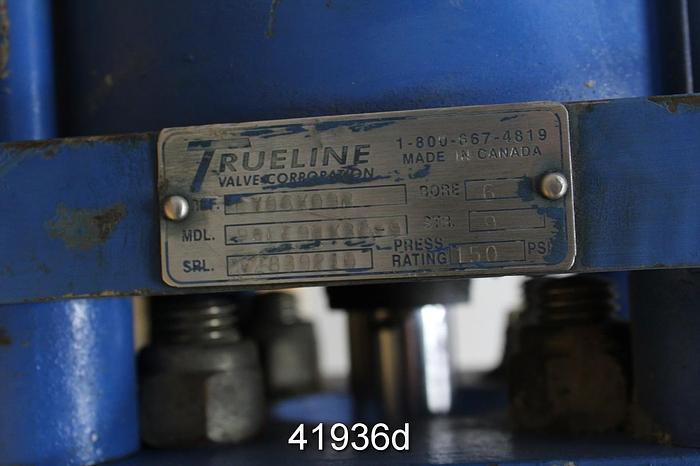 Used True Line 8" Air Operated Knife Gate Valve #41936