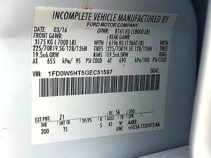 Used 2016 Ford F550 Crew Cab Service Truck ** Only 75k Miles + DEF Deleted **